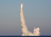 Запуск ракеты "Булава"