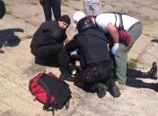 В Киеве на Марше равенства тяжело ранен милиционер (Фото)