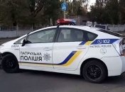 Жесткая авария с патрульными вызвала пробки в Одессе (видео с места)