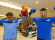 Футболисты "Днепра" занялись боксом (Фото)