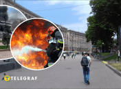 Пожар на Крещатике