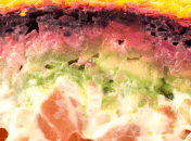 Прекрасный рецепт привычного салата