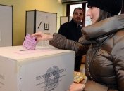 В Италии завершился первый день голосования