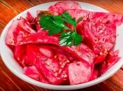 "Червона" капуста з буряком — рецепт