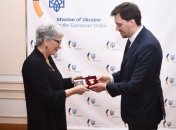 Гончарук вручив орден княгині Ольги віцепрезидентці Європейської народної партії