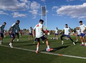 Тренировка сборной Испании