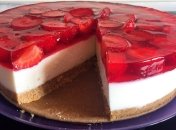 Апетитний, яркий, нежный чизкейк