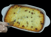 Рисовая запеканка с яблоками