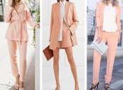 Як поєднувати персиковий колір в одязі
