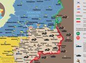 Карта АТО на востоке Украины (13 апреля)