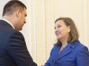 Гройсман рассказал Нуланд о законодательной деятельности Рады