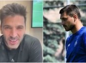 Буффон записал видео для вратаря сборной Украины