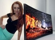 1-й в мире выгнутый телевизор от Samsung