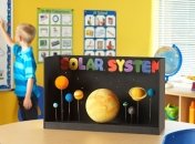 Детские поделки в школу на тему "Космос"