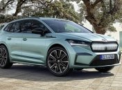Skoda Enyaq iV: компания представила новый электрический кроссовер (Фото)