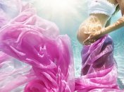 Самая шикарная «беременная» фотосессия под водой (ФОТО)