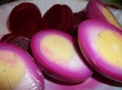 Незвичайні мариновані яйця
