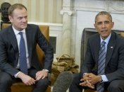 Обама и Туск обсудили ситуацию в Украине