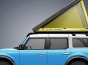 Представлен автомобиль со спальней на крыше