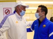 Карло Анчелотти и Хави