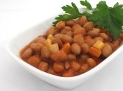 Рецепт дня: квасоля з грибами в сметанному соусі