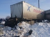 В Харьковской области "поезд" разорвал грузовик на части 