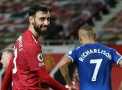 Магический гол Фернандеша - в обзоре матча "Манчестер Юнайтед" - "Эвертон" (видео)