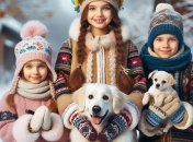 В украинском языке нет слово "варежки"