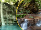 Русиловские водопады в Тернопольской области