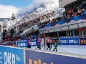 Биатлон. Результаты женской эстафеты в Хохфильцене 16.12.2018