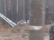 "Упавший" на Волыни самолет наделал шуму в сети (видео)