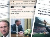 В иноСМИ за 2 месяца вышло более 10 тысяч публикаций о незаконном закрытии "112 Украина", NewsOne и ZIK, санкциях, преследовании Медведчука и других граждан Украины