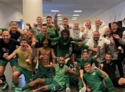 "Ворскла" святкує перемогу над "Динамо"