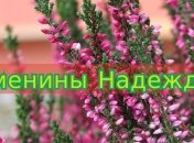 Именины (День Ангела) Надежды: значение имени и СМС поздравление
