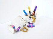 Делаем для детей чашку по имени Чип из мультфильма Красавица и Чудовище