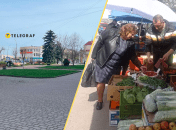 На улицах города — как обычно людно