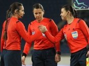Украинка Монзуль отсудила четвертьфинал женской Лиги чемпионов Лион - Бавария