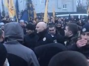 Нацкорпусу в Черкассах не удалось встретиться с Порошенко