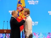 володимир путін та Євген Плющенко