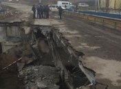 В Тернопольской области обрушился мост через реку Серет