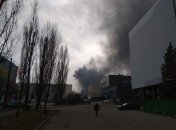 Пожар в Киеве