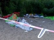 Место трагедии.