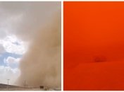 Буря в Иордании