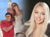 Родина Олі Полякової — чоловік Вадим та дві дочки Маша та Аліса