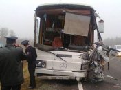 Смертельное ДТП: столкнулись автобус с детьми и автомобиль 