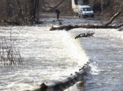 В России паводком прорвало дамбу на реке Бердь