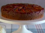 Сливовый перевернутый пирог