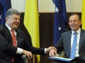 Порошенко и Еббот обсудили сотрудничество в области ядерной энергии