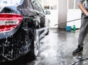 Мойка авто зимой