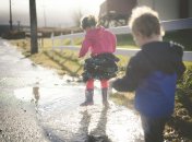 Дети после дождя